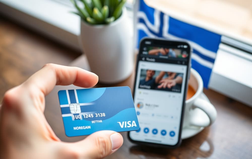 Bruk Visa på bettingsider